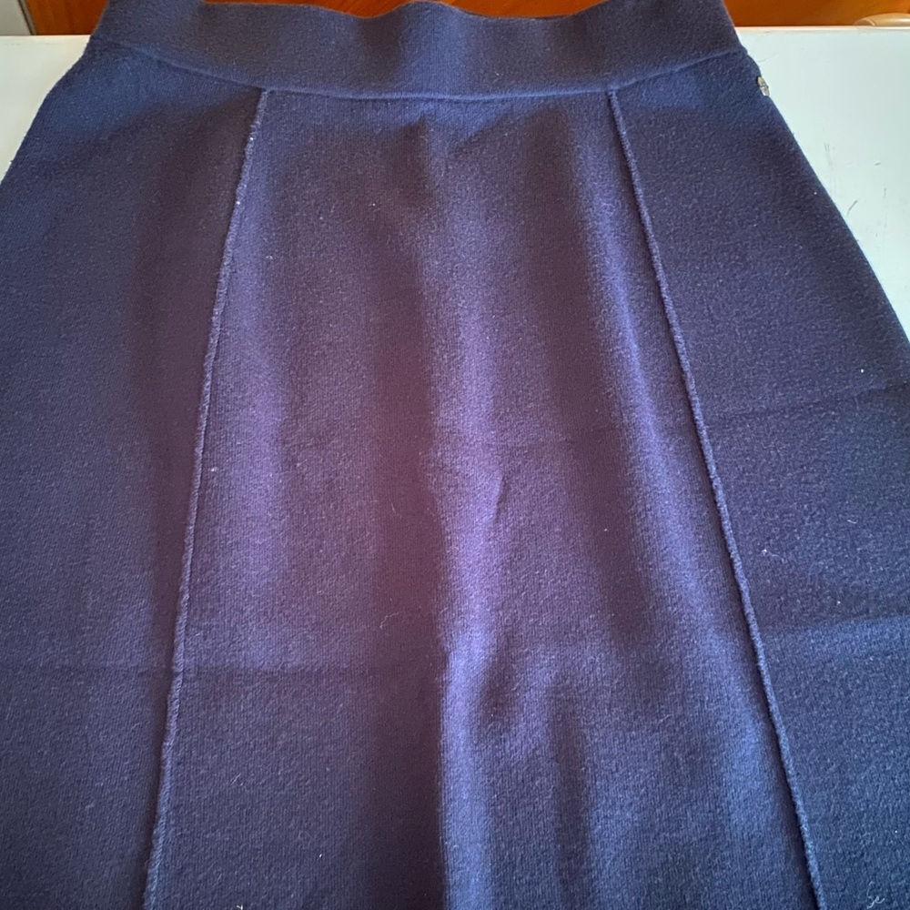 Marc O Polo Women's Skirt Navy Blue A-line